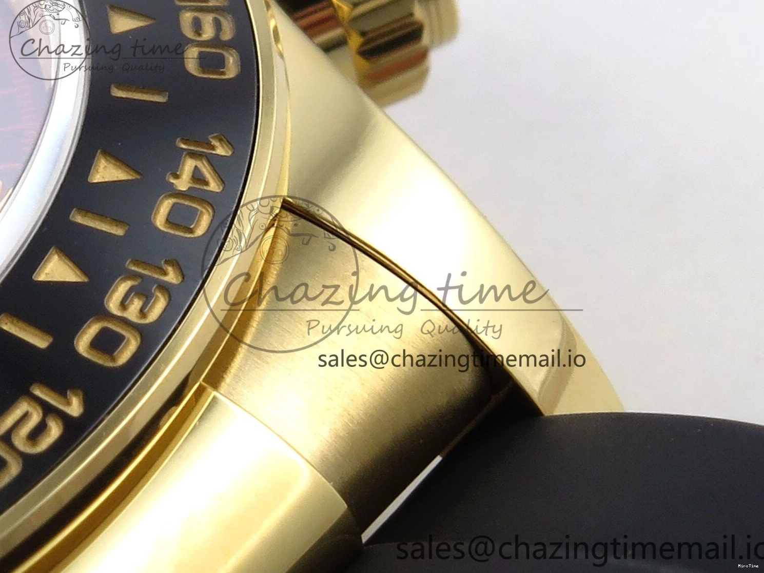 MiroTime 0414 Bold Daytona 126518 QF 1:1 Best Edition Black YG Dial on Oysterflex Strap SH4131 V6（Gain Weight） 1198